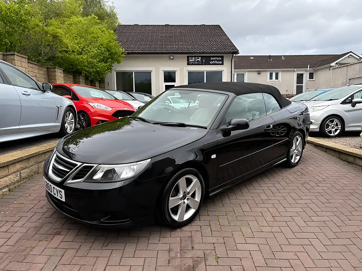 Used 2010 Saab 9-3 Linear Se Black - Front View