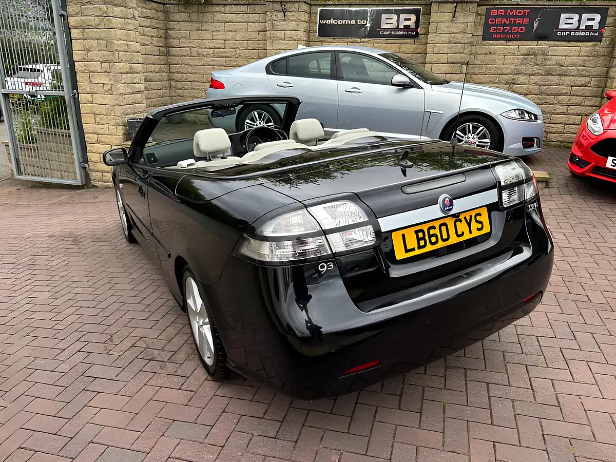 Used 2010 Saab 9-3 Linear Se Black - Interior and Exterior details 13