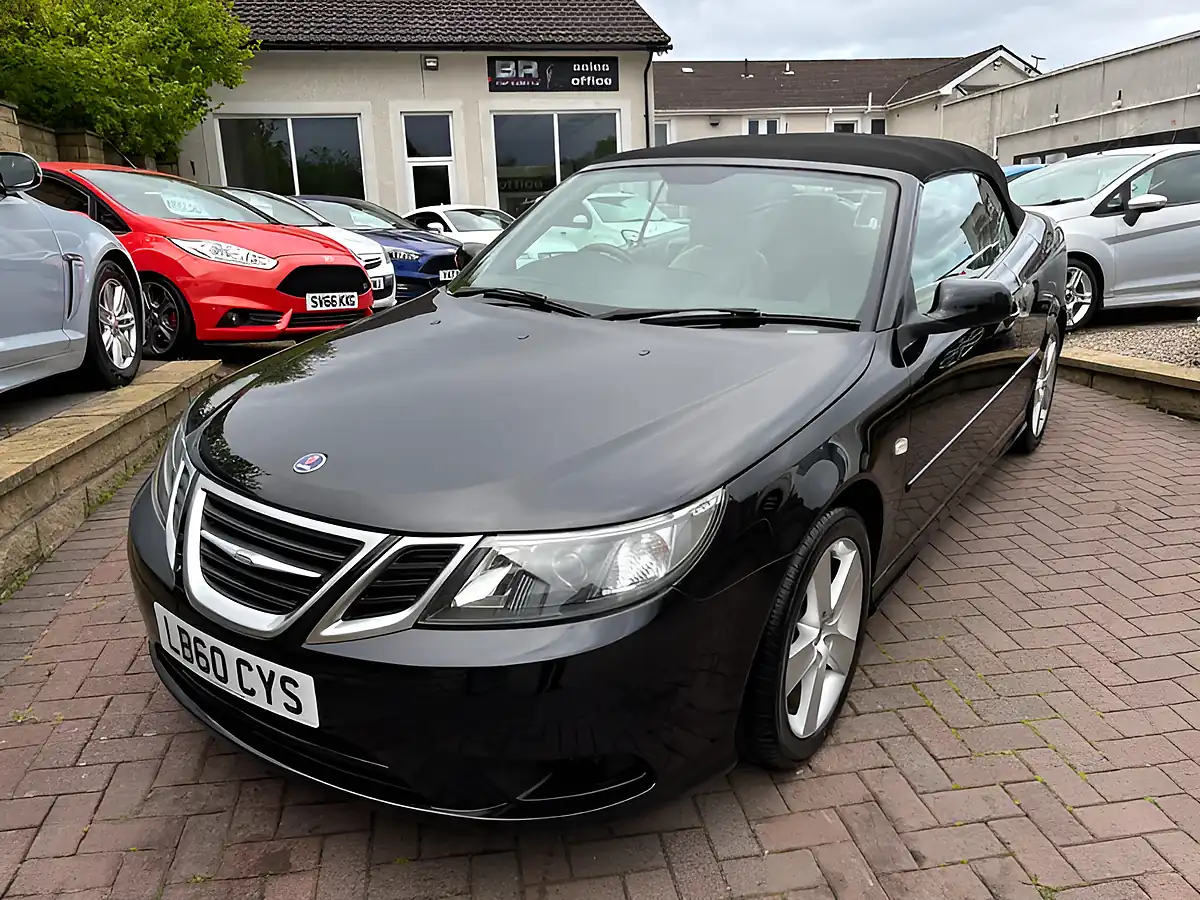 Used 2010 Saab 9-3 Linear Se Black - Interior and Exterior details 6