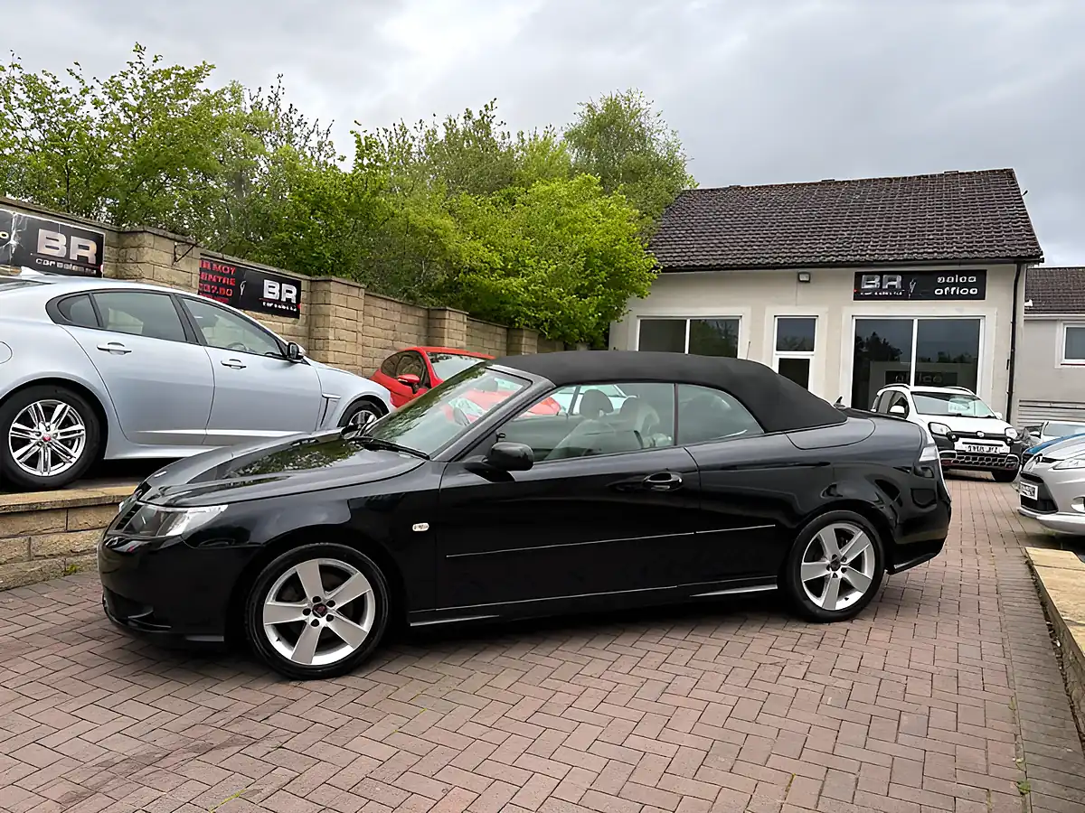 Used 2010 Saab 9-3 Linear Se Black - Interior and Exterior details 8