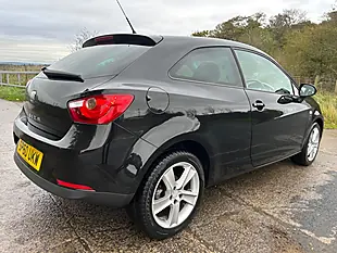 Used 2010 SEAT Ibiza Sport Coupe Black - Interior and Exterior details 3