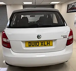 Used 2010 Skoda Fabia 1 White - Interior and Exterior details 13