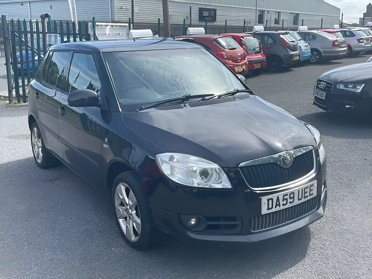 Used 2010 Skoda Fabia Sport Black - Front View