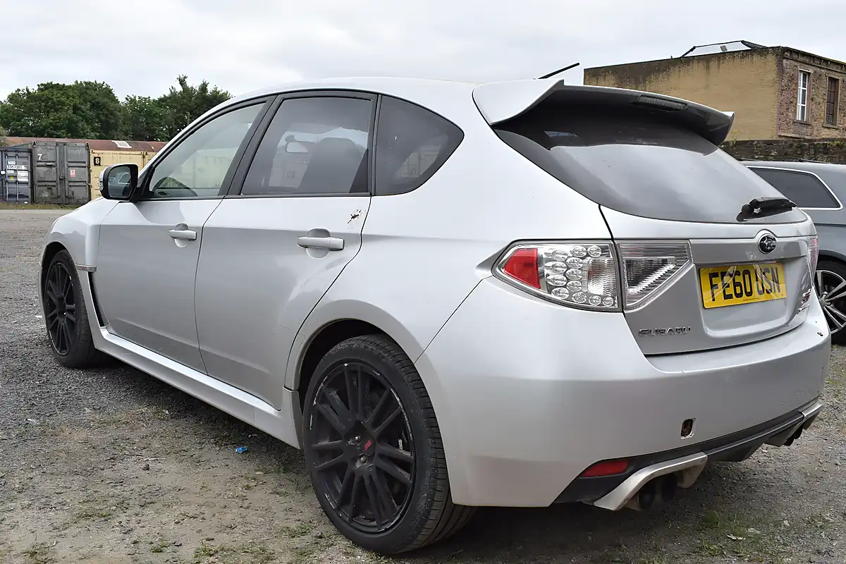 Used 2010 Subaru Impreza Wrx Sti Type Uk Silver - Interior and Exterior details 8
