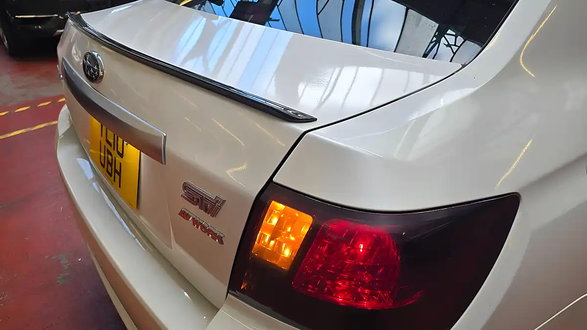 Used 2010 Subaru Impreza Wrx Sti White - Interior and Exterior details 14