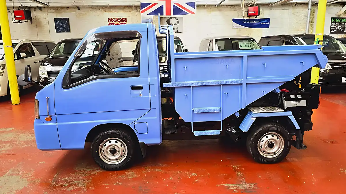Used 2010 Subaru Sambar Tipper Blue - Interior and Exterior details 4