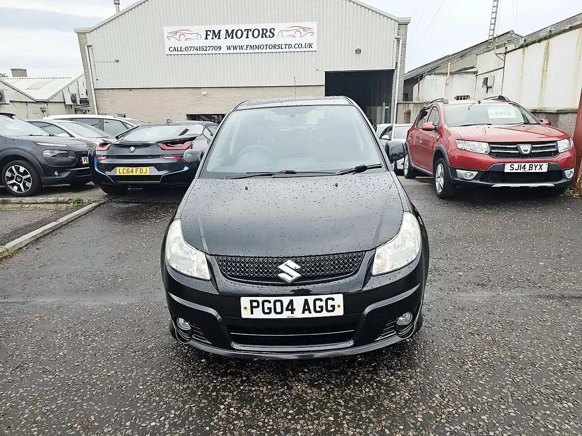 Used 2010 Suzuki Aerio Sx4 Black - Front View