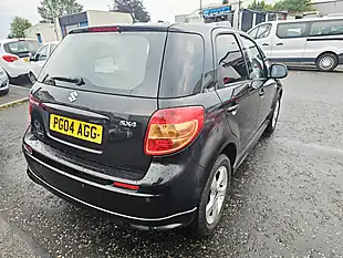 Used 2010 Suzuki Aerio Sx4 Black - Interior and Exterior details 5