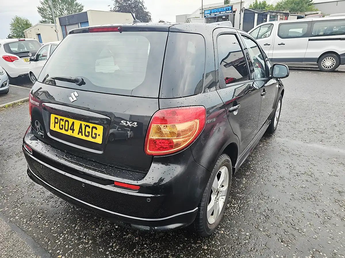Used 2010 Suzuki Aerio Sx4 Black - Interior and Exterior details 5