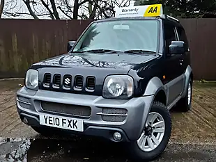 Used 2010 Suzuki Jimny SZ4 Black - Interior and Exterior details 3