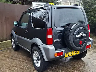 Used 2010 Suzuki Jimny SZ4 Black - Interior and Exterior details 4