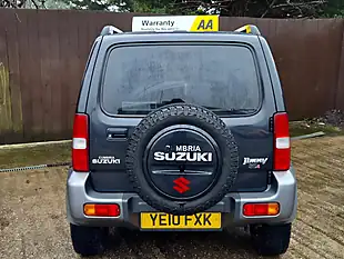 Used 2010 Suzuki Jimny SZ4 Black - Interior and Exterior details 6