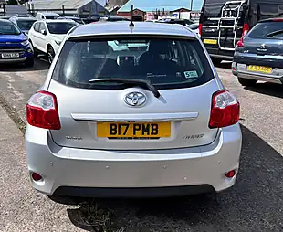 Used 2010 Toyota Auris Tr Silver - Interior and Exterior details 6