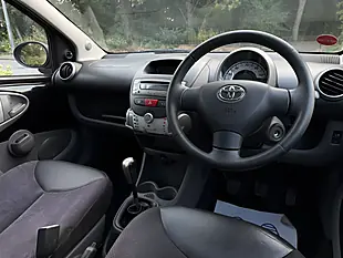 Used 2010 Toyota Aygo Black Black - Interior and Exterior details 15