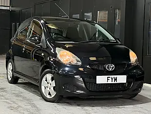 Used 2010 Toyota Aygo Black Black - Interior and Exterior details 3