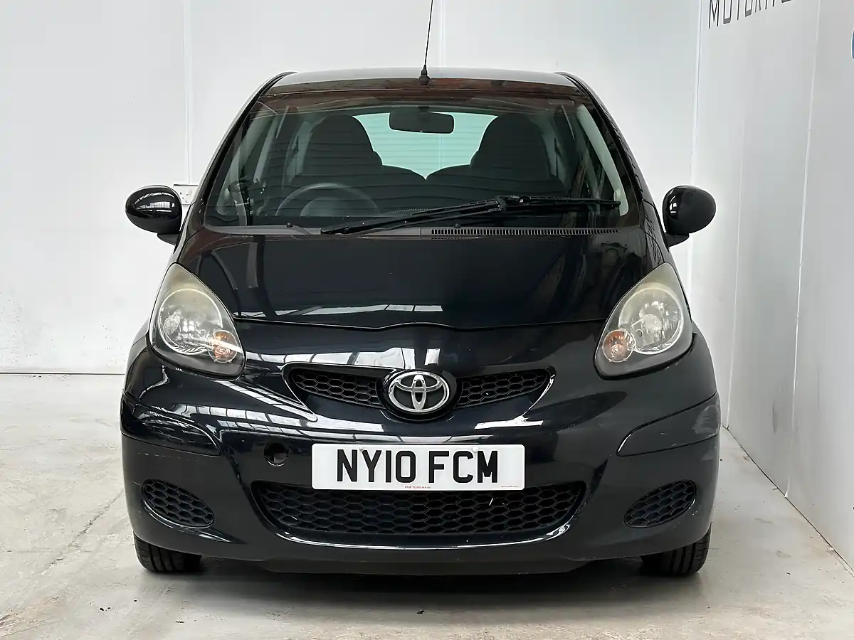 Used 2010 Toyota Aygo Black Euro 4 5dr (ac) Black - Interior and Exterior details 2