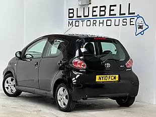 Used 2010 Toyota Aygo Black Euro 4 5dr (ac) Black - Interior and Exterior details 4