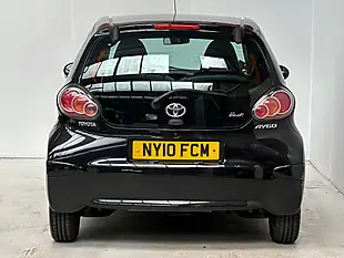 Used 2010 Toyota Aygo Black Euro 4 5dr (ac) Black - Interior and Exterior details 5