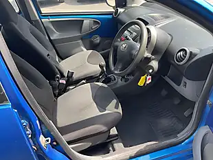 Used 2010 Toyota Aygo Blue Blue - Interior and Exterior details 10