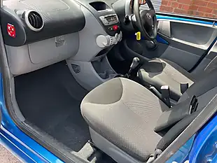 Used 2010 Toyota Aygo Blue Blue - Interior and Exterior details 7