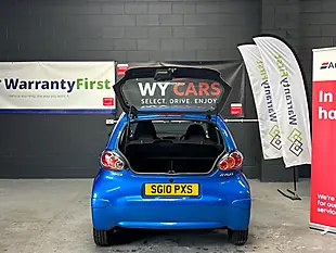 Used 2010 Toyota Aygo Blue Blue - Interior and Exterior details 10