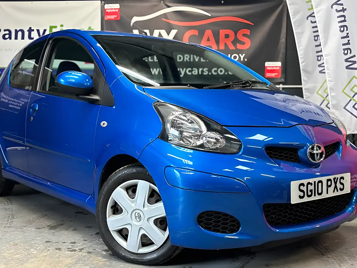 Used 2010 Toyota Aygo Blue Blue - Interior and Exterior details 6