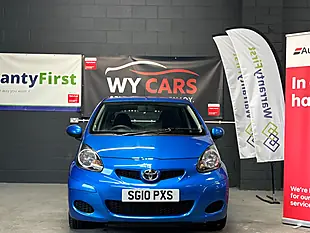 Used 2010 Toyota Aygo Blue Blue - Interior and Exterior details 9