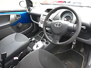 Used 2010 Toyota Aygo Blue Multimode Blue - Interior and Exterior details 17