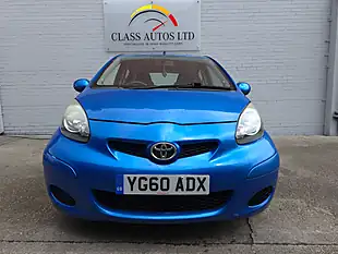 Used 2010 Toyota Aygo Blue Multimode Blue - Interior and Exterior details 2