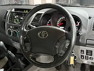 Used 2010 Toyota Hi-Lux HL3 Black - Interior and Exterior details 10