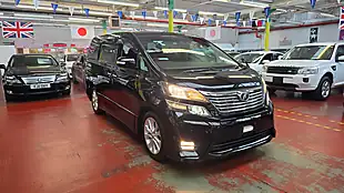 Used 2010 Toyota Vellfire Black - Interior and Exterior details 2