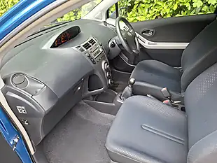 Used 2010 Toyota Yaris Hatchback Blue - Interior and Exterior details 11