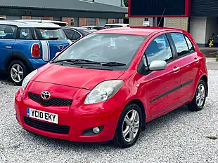 Used 2010 Toyota Yaris Tr Red - Interior and Exterior details 3