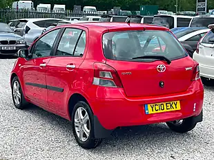 Used 2010 Toyota Yaris Tr Red - Interior and Exterior details 5