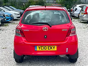 Used 2010 Toyota Yaris Tr Red - Interior and Exterior details 6