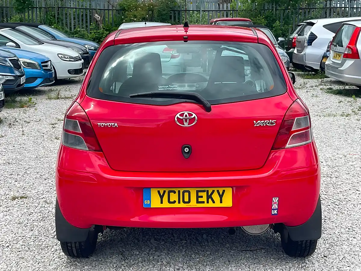 Used 2010 Toyota Yaris Tr Red - Interior and Exterior details 6