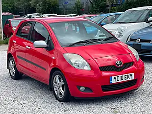 Used 2010 Toyota Yaris Tr Red - Interior and Exterior details 8