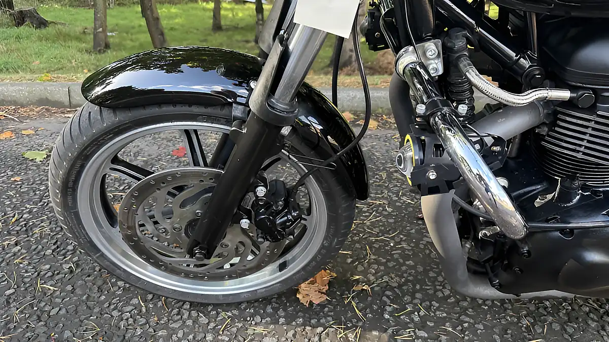 Used 2010 Triumph Bonneville Black - Interior and Exterior details 11