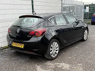 Used 2010 Vauxhall Astra Elite Black - Interior and Exterior details 2