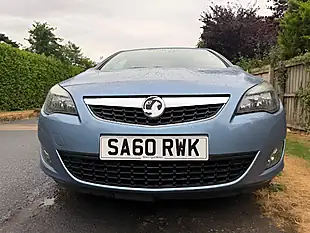 Used 2010 Vauxhall Astra Sri Light Blue - Interior and Exterior details 2