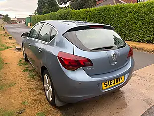 Used 2010 Vauxhall Astra Sri Light Blue - Interior and Exterior details 7