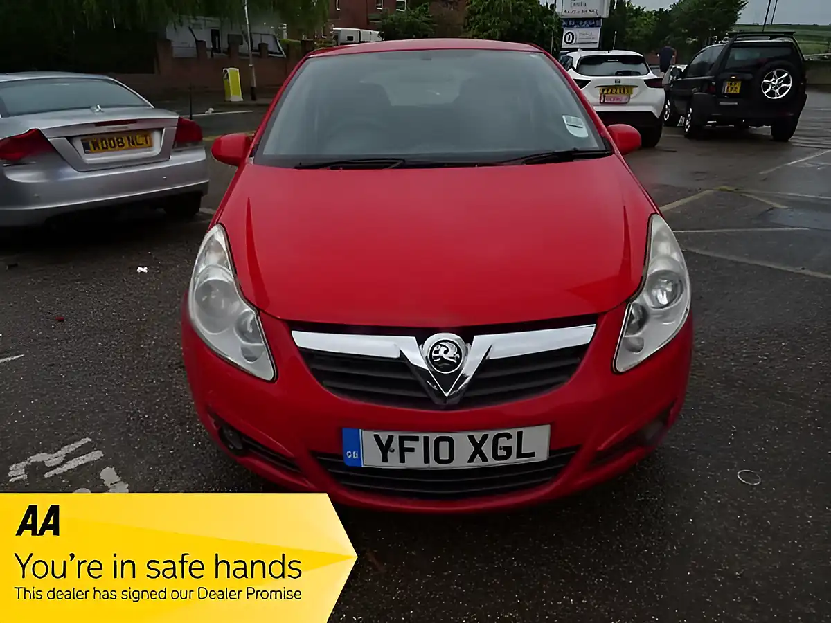Used 2010 Vauxhall Corsa Energy Red - Interior and Exterior details 2