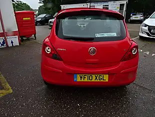Used 2010 Vauxhall Corsa Energy Red - Interior and Exterior details 7