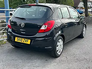 Used 2010 Vauxhall Corsa Exclusiv Black - Interior and Exterior details 4