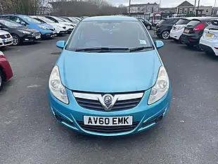 Used 2010 Vauxhall Corsa S Blue - Interior and Exterior details 2