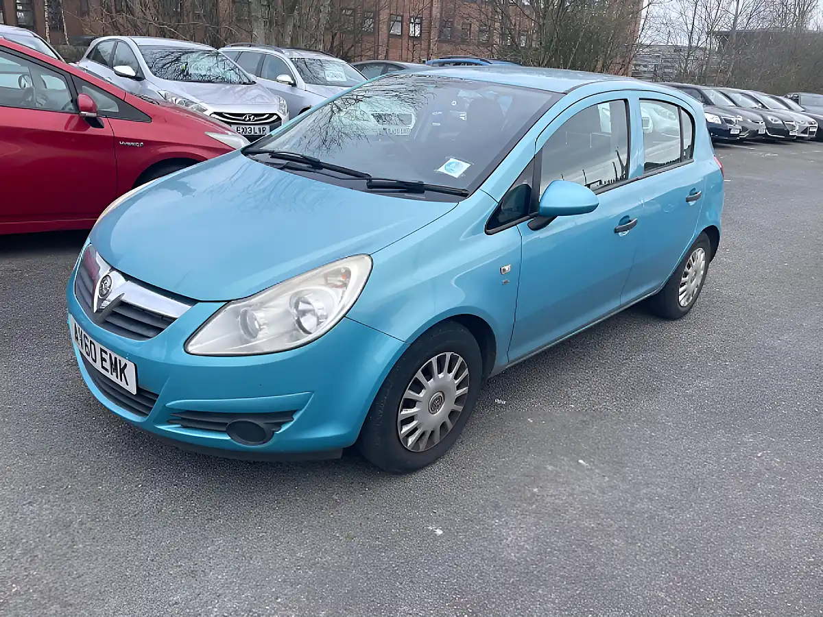 Used 2010 Vauxhall Corsa S Blue - Interior and Exterior details 3
