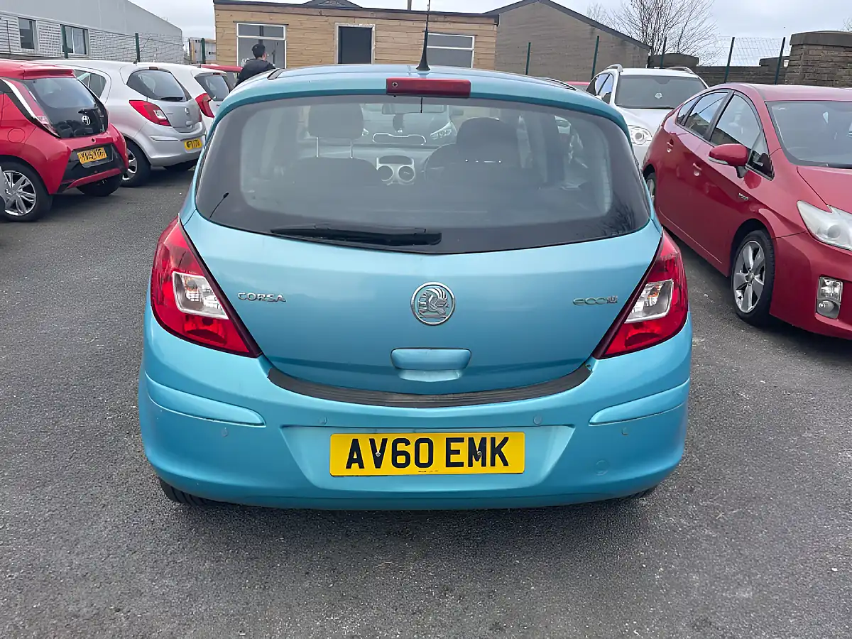 Used 2010 Vauxhall Corsa S Blue - Interior and Exterior details 6