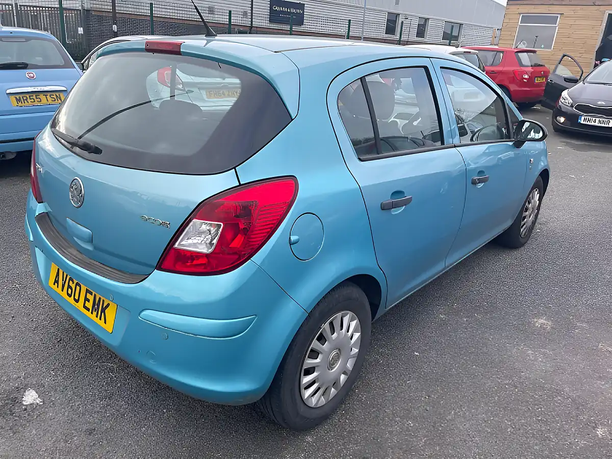 Used 2010 Vauxhall Corsa S Blue - Interior and Exterior details 7