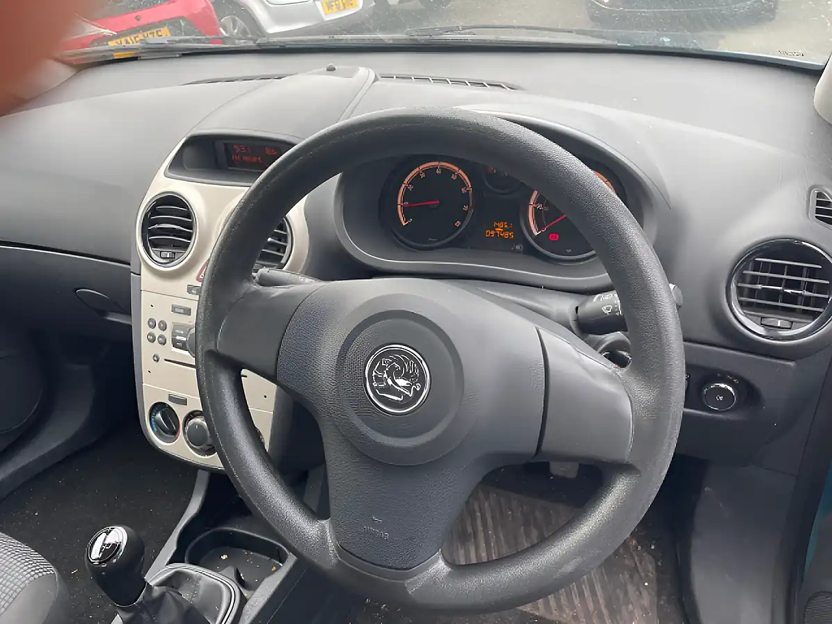 Used 2010 Vauxhall Corsa S Blue - Interior and Exterior details 8