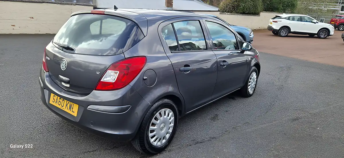 Used 2010 Vauxhall Corsa S Grey - Interior and Exterior details 10